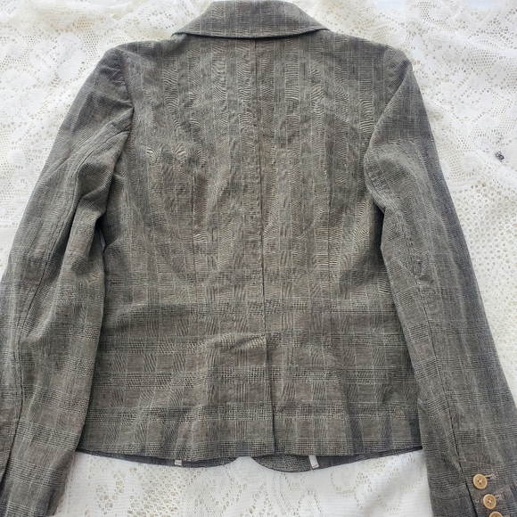 Eddie Bauer Plaid Blazer Women's Size 6 EUC - Picture 2 of 6